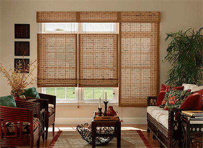 Woven Shades by Wise Windows