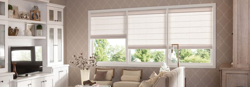 Roman shades from wise Windows